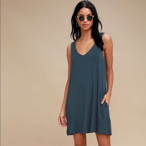 RVCA sleeveless swing dress